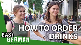 How to order drinks in German | Super Easy German (109)