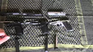 CZ vz-82 VS. IJ-70 Makarov VS. Walther PPK