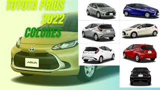 🔴TOYOTA PRIUS C 2022, Aqua, todos los colores #toyota #toyotaprius #toyotaaqua