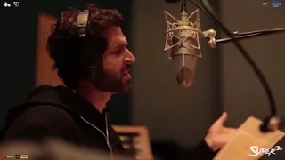 Hrithik Roshan singing Question mark song in studio | Singing Video | Bollywood Actor ||