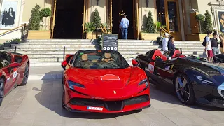 Monaco 🇲🇨  - Luxury car shows [5K ULTRA HD] - F1 Monaco Car shows - - Monte Carlo Formula one cars