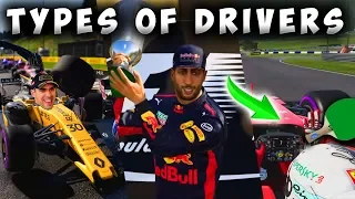 All The Different Types Of Drivers In The F1 Game