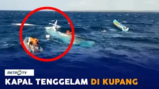 Kapal Tenggelam di Perairan Kupang, 2 Tewas dan 7 Hilang