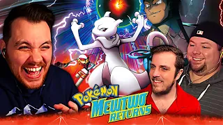 Non-Pokémon Fan First Time Watching Pokemon: Mewtwo Returns Group Movie REACTION