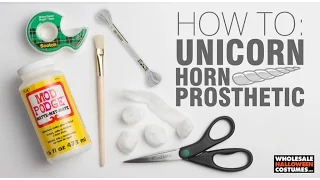 DIY UNICORN HORN PROSTHETIC