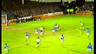 EVERTON 1984-85 SEASON - Tottenham Hotspur 1 Everton 2 - 3rd April 1985