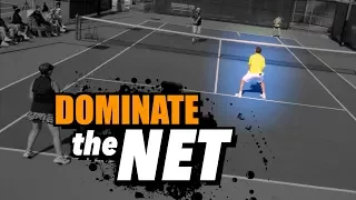 How To DOMINATE the Net in Doubles - Tennis Lesson