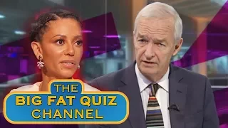 Jon Snow Reports and Mel B Sings About Her Booty | Big Fat Quiz of the Year 2014