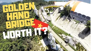 INSANE Golden Hand Bridge - Da Nang, Vietnam!! MUST watch before visiting Ba Na Hills!?