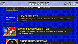 How To Unlock All 3 Secret Achievements In Sonic 3 A.I.R.