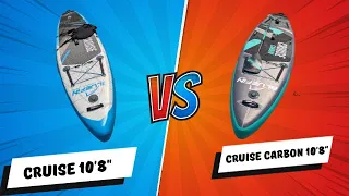 Bluefin Cruise 10'8" vs Cruise Carbon 10'8" On-Water Comparison Review | Which Has Better Value?