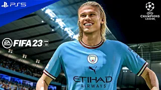 FIFA 23 - Man City vs. Bayern Munich - Champions League 2023 Quarter Finals Match | PS5™ [4K60]