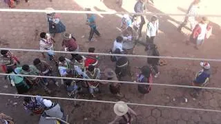 A drunken fight at Tinku festival, Macha