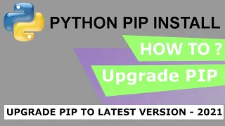 How To Upgrade Pip in Windows Using Cmd | Pip 21.2.1 | Python pip | Yoo The Best |