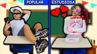 TIPOS DE CRIANÇAS NA ESCOLA | Família Maloucos