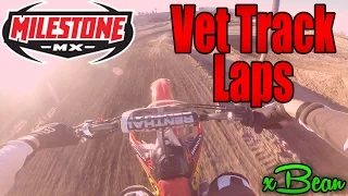 My Best Vet Track Laps to Date (Milestone MX Vet Track)