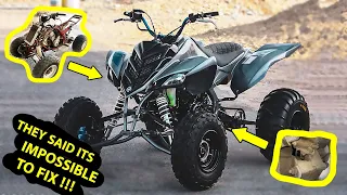 REBUILDING Raptor 700 In 15 Minutes (( ABANDONED FOR 8 YEARS !!! ))