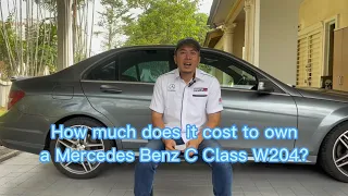 How Much Does it Cost To Own a Mercedes Benz W204?
