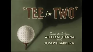 Tee For Two (1945) - original titles recreation