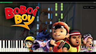 BoBoiBoy Piano OST 1: BoBoiBoy Theme Song [Piano Tutorial]