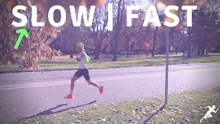 Why I run SLOW in order to race FAST