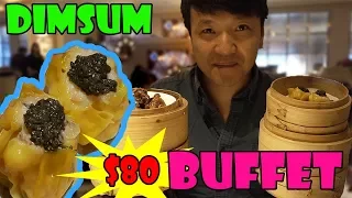 The BEST LUXURY All You Can Eat DIM SUM Brunch Buffet!