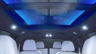 BMW X7 SkyLounge 15,000 LED Glass Roof BMW X7 Interior Panorama Sunroof Full Length CARJAM