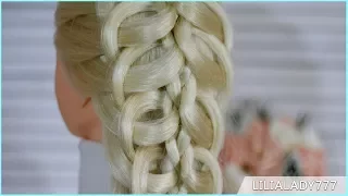 Прическа с плетением/Самый простой способ/Amazing Hairstyles Tutorial Compilation 2017