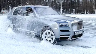 КАКОВО ДАВИДЫЧУ?! Взял RR CULLINAN за 34 МЛН + DRIFT + низкий ROLLS-ROYCE!) Обзор и тест. Сарычев.