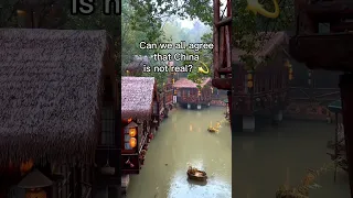 China is NOT real 😳