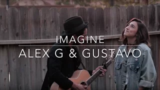 Imagine (Spanish & English Version) - John Lennon (Alex G & Gustavo Cover) (Lyrics)