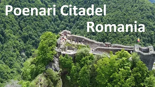 Poenari Castle: Vlad the Impaler's (Dracula) main Fortress | Romania #transfagarasan