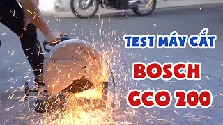 Mở hộp và cắt thử máy cắt sắt Bosch GCO 200 | Ngon lành cành đào (GCO200)