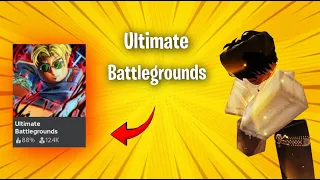 Trying Out Ultimate Battlegrounds With Friends!! (GETS INTENSE) 😤😱