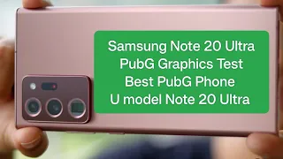 Samsung Note 20 Ultra || Note 20 Ultra u model Pubg test || #Samsung_Note_20_Ultra_Pubg_test