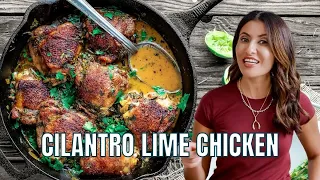 Easy Cilantro Lime Chicken Recipe from The Mediterranean Dish