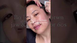 4 Min Facelift w/ Bo Jin + Gua Sha #shorts