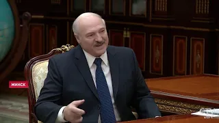 Лукашенко: "Мы выстоим!" Встреча с председателем Федерации профсоюзов Республики Беларусь.