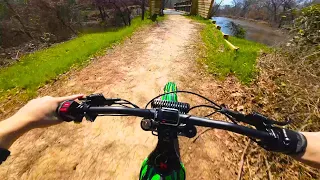 Surron E-Bike HARD Trail Riding