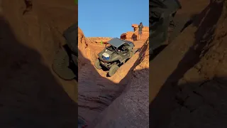 RZR rollover on the Maze trail Sand Hollow, Utah
