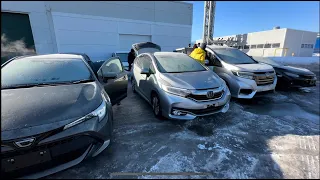 Выдаём авто из Японии HONDA VEZEL CIVIC STEPWAGON SPADA SHUTTLE SUBARU FORESTER заказчикам в Москве