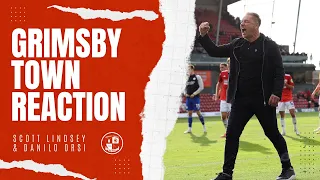 GRIMSBY TOWN REACTION | Scott Lindsey & Danilo Orsi