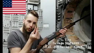 Tirs - Savage Mle 1899 - Cal. .300 Savage (et c'est même pas un Big Iron!)