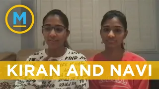 Twins Kiran and Nivi say they first sang at three because they hadn't spoken yet | Your Morning