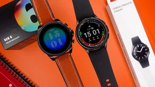 Fossil Gen 6 vs. Galaxy Watch 4 Smartwatch Comparison | What are the differences? | Review