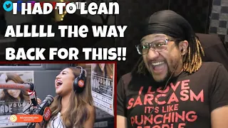Reaction to Morissette performs "Never Enough" (The Greatest Showman OST) LIVE on Wish 107.5 Bus