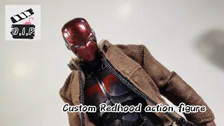 Custom Mafex DCEU Redhood action figure