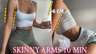 Slim Arms in 30 DAYs -6 CM! | 10 Min Beginner Friendly Standing Workout