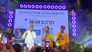 Nick Carter, AJ - Shape of My Heart ft. Lance Bass, N’ Sync & Jeff T, 98 Degrees - (Charity Event)