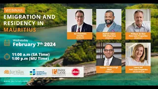 WEBINAR Emigration & Residency in Mauritius